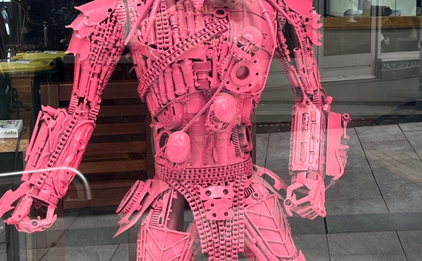 PPAC Challenge: Pink Predator Sculpture #DublinInk